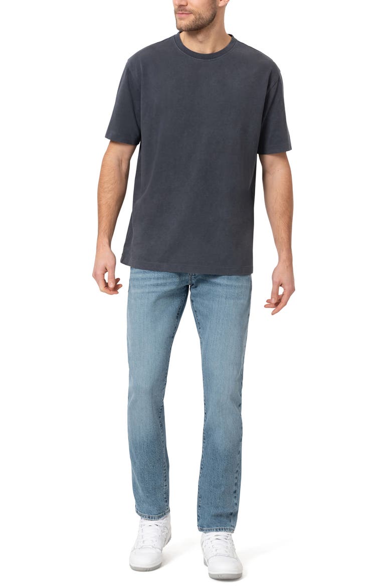 Marcus Slim Straight Leg Jeans, Alternate, color, LT BRUSHED