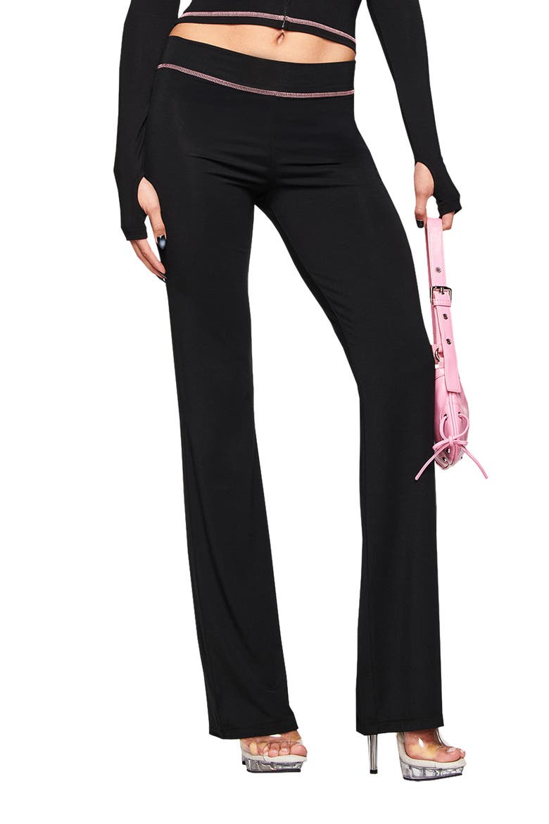 Blare Track Pants, Main, color, BLACK