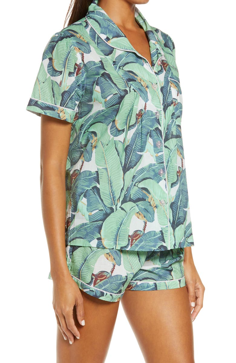 Sant and Abel Martinique<sup>®</sup> Banana Leaf Short Pajamas, Alternate, color, 