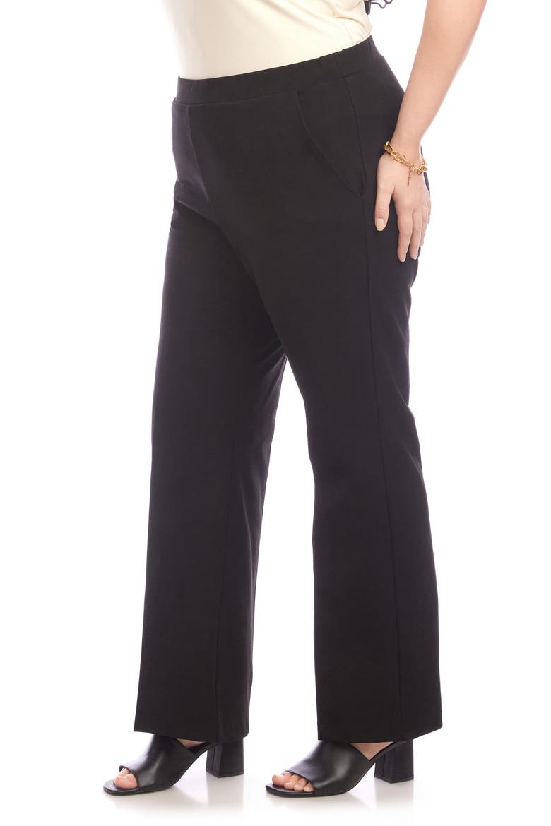 Emily Straight Leg Pants, Alternate, color, BLACK