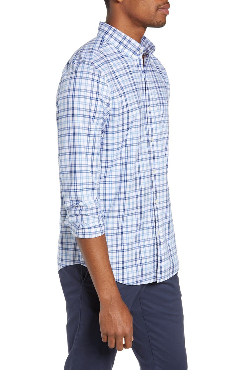 vineyard vines Robin's Nest Tucker Slim Fit Check Sport Shirt, Alternate, color, 