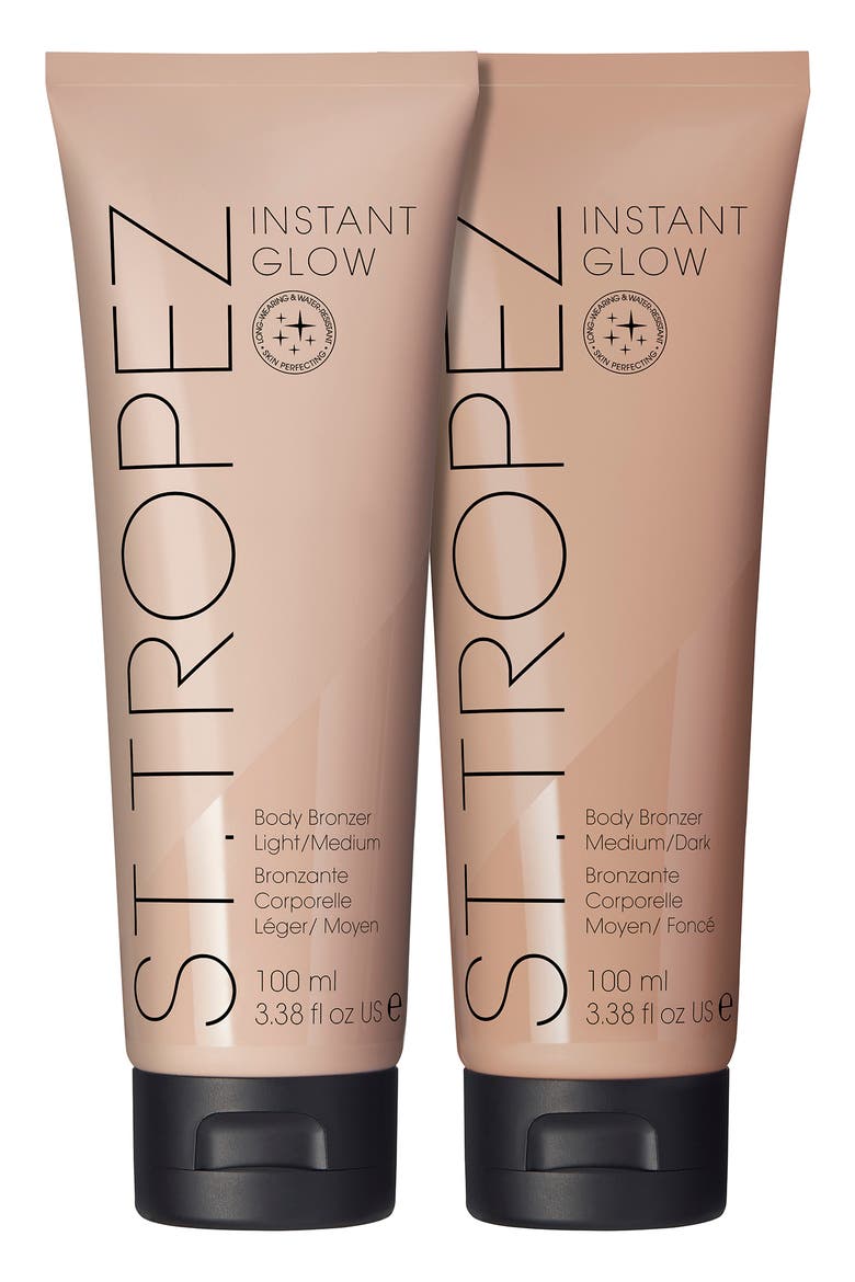 Instant Glow Body Bronzer, Alternate, color, LIGHT / MEDIUM