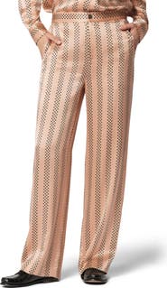 Equipment Aeslin Polka Dot Wide Leg Silk Pants