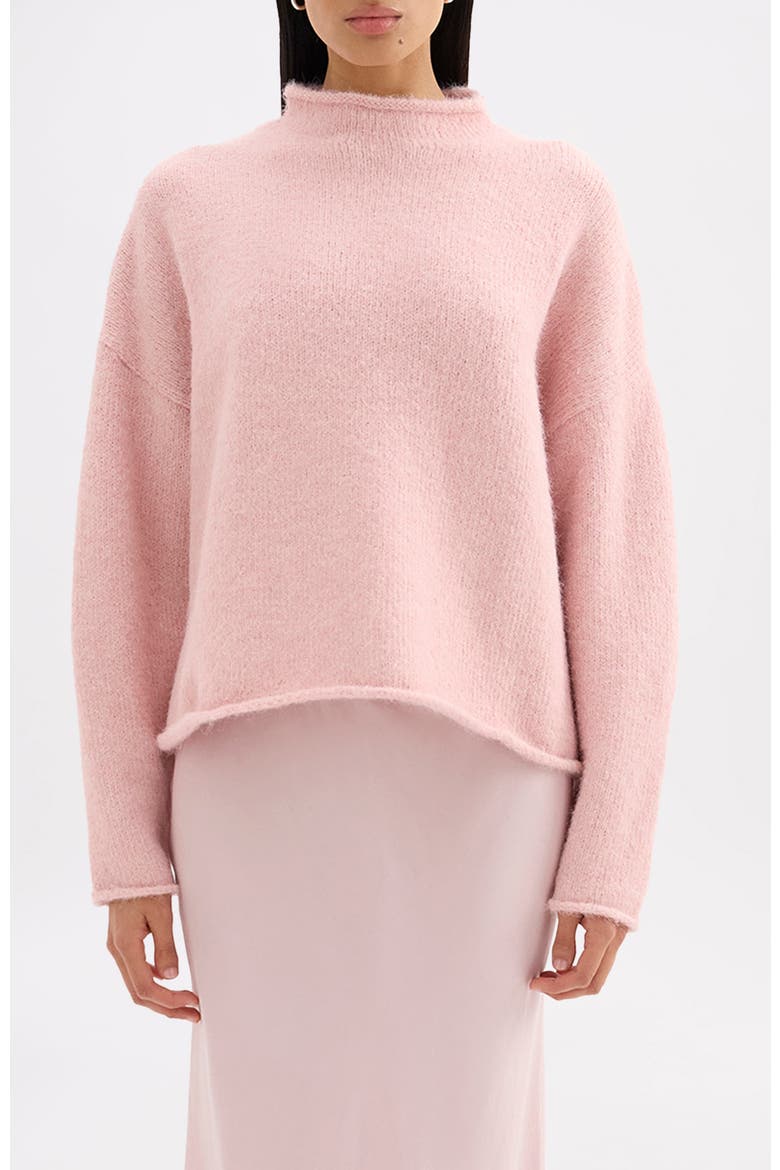 Imara Knit Sweater, Main, color, Blush