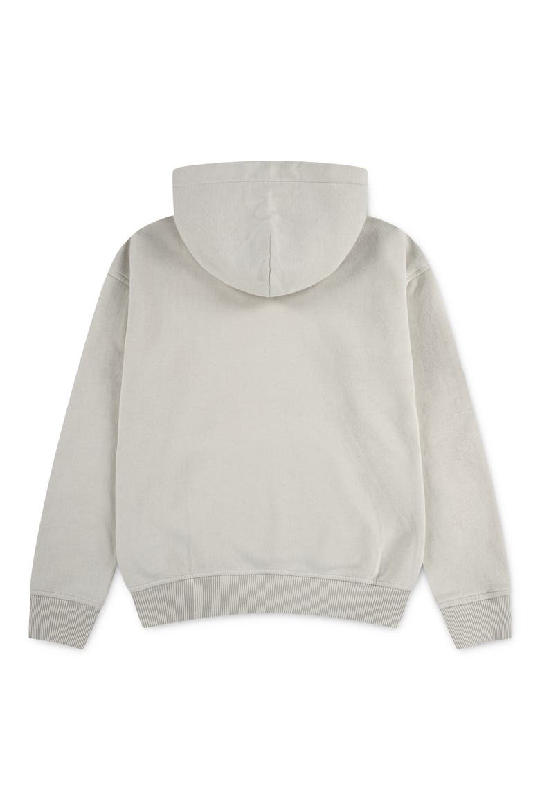 Kids' Essentials Fleece Hoodie, Alternate, color, PUMICE STONE