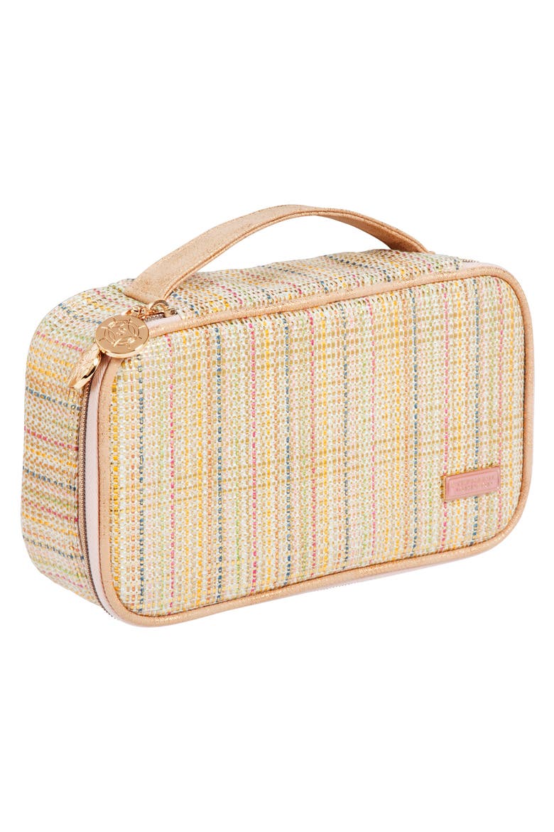 Jakarta Gold Grace Brush Case, Alternate, color, GOLD