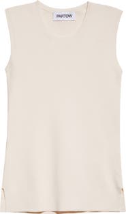 PARTOW Bowery Sleeveless Silk Blend Sweater
