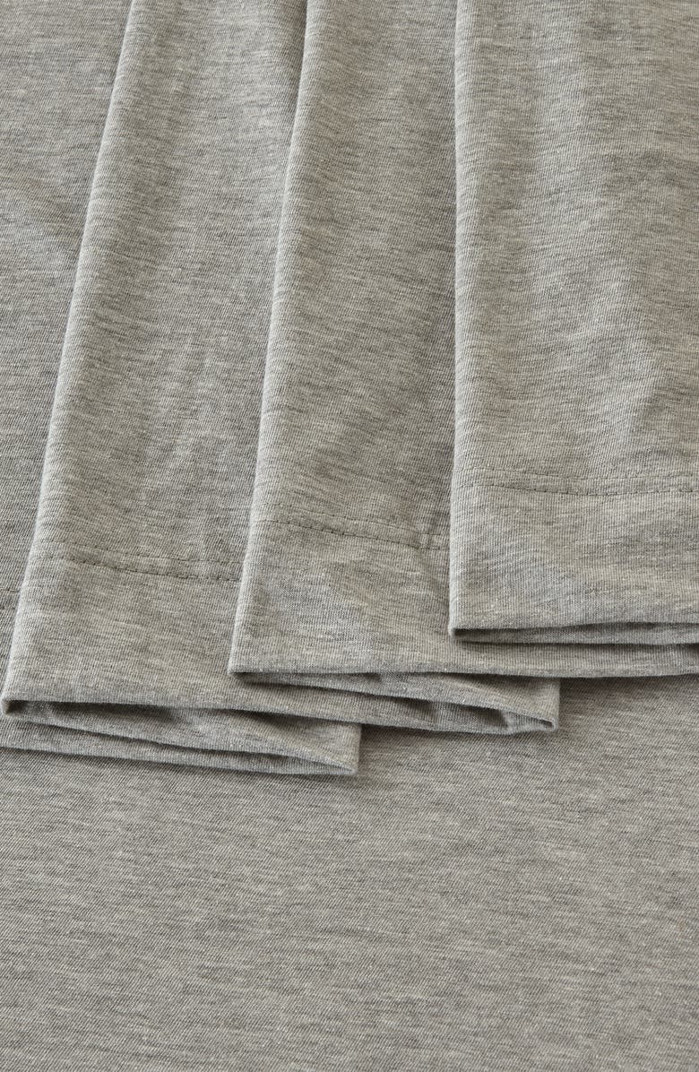 Woven & Weft Jersey Knit Sheet Set, Alternate, color, Light Grey