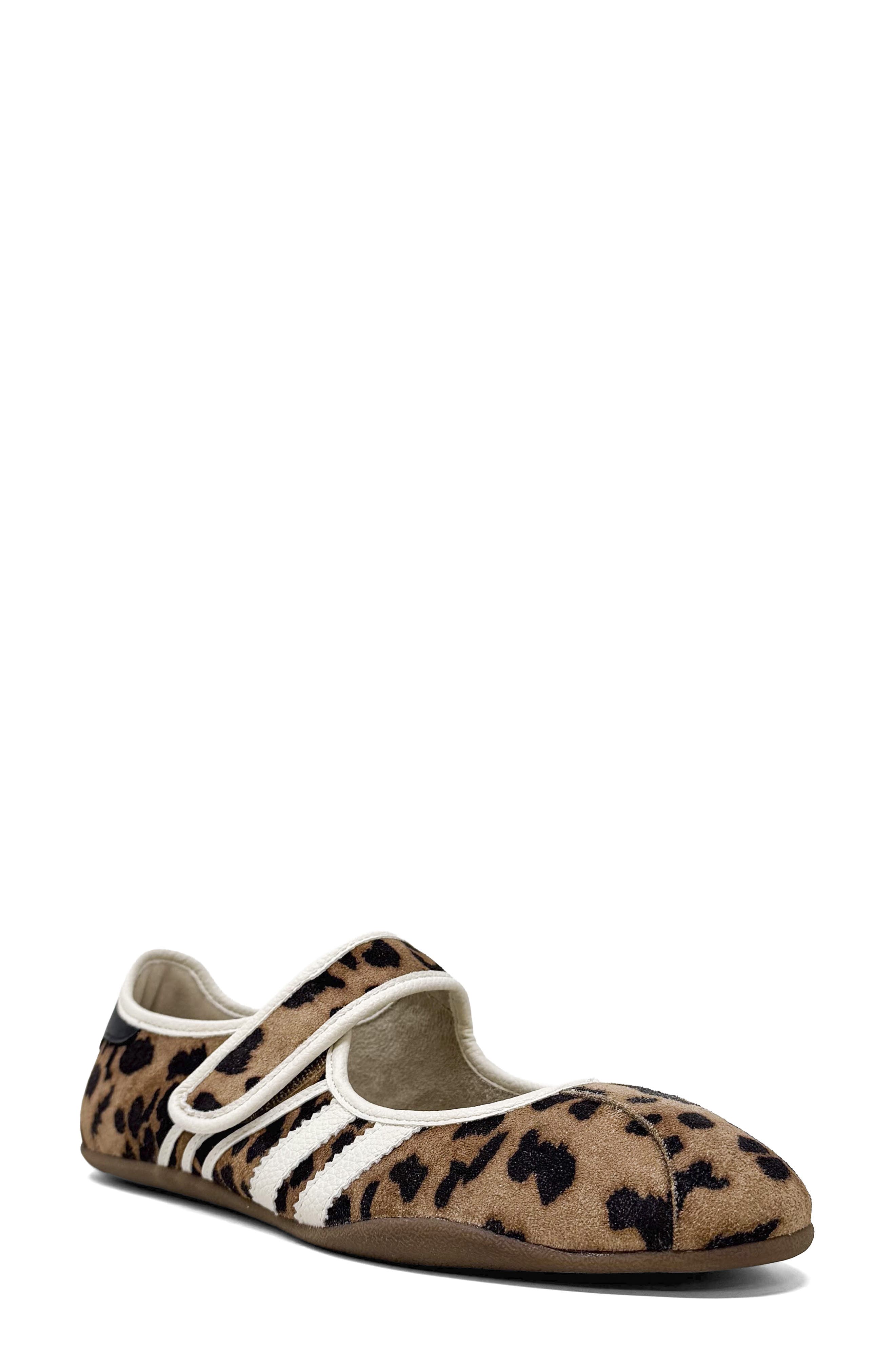 Peyton Faux Leather Mary Jane Sneaker, Main, color, LEOPARD