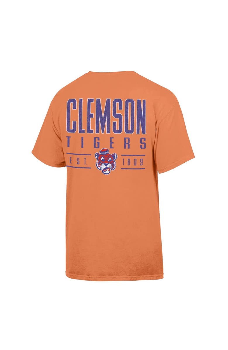 ComfortWash Men's ComfortWash Orange Clemson Tigers Big Name T-Shirt, Alternate, color, Orange