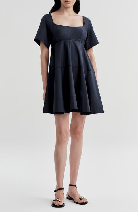 Noa Cotton Blend Minidress