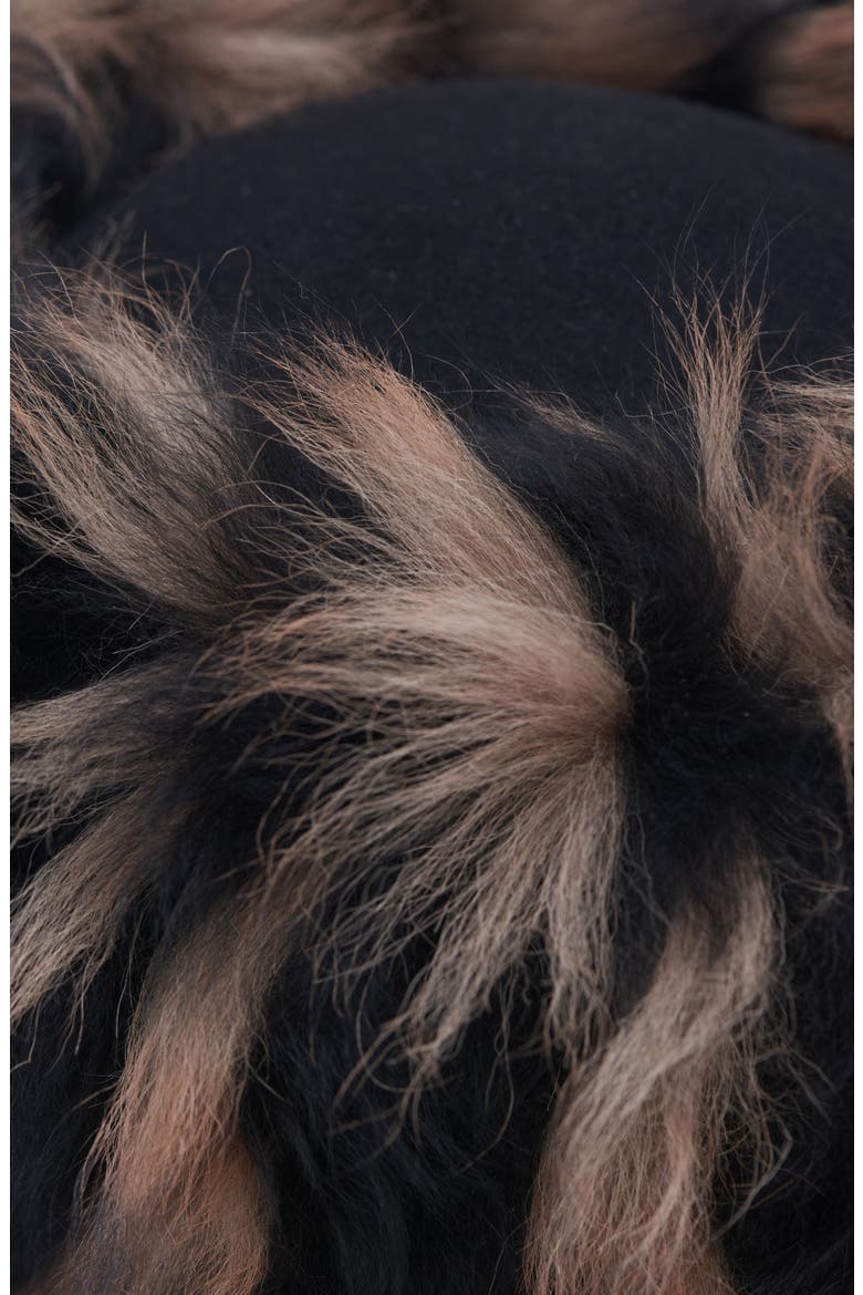 Genuine Rabbit Hair & Wool Felt Hat, Alternate, color, BROWN/ BLACK