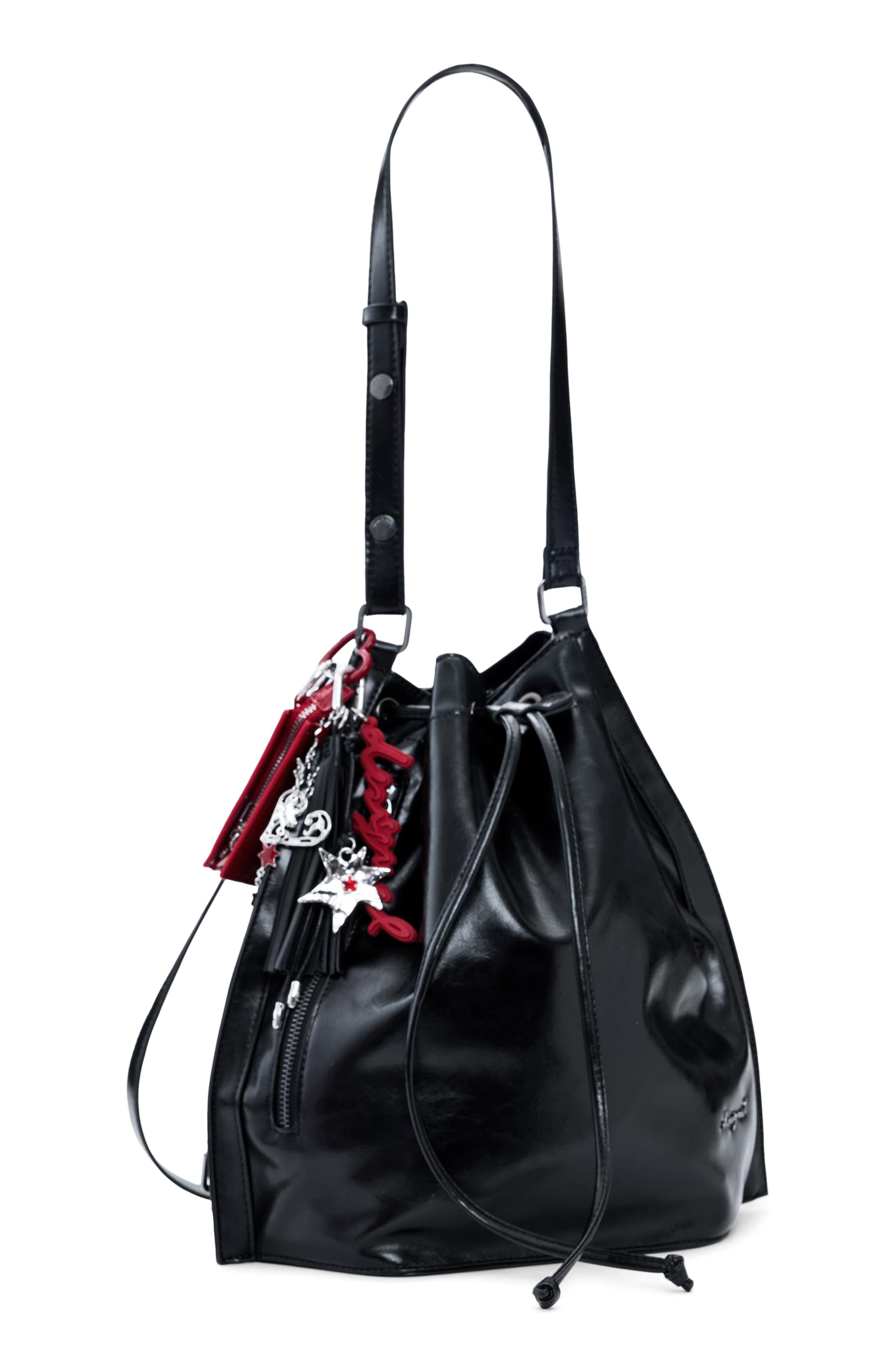 Desigual Medium Faux Leather Backpack, Alternate, color, 