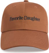 Favorite Daughter Classic Logo Cotton Twill Baseball Cap