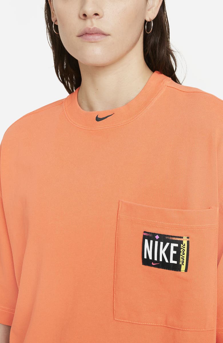 Nike Sportswear Washed T-Shirt Dress, Alternate, color,