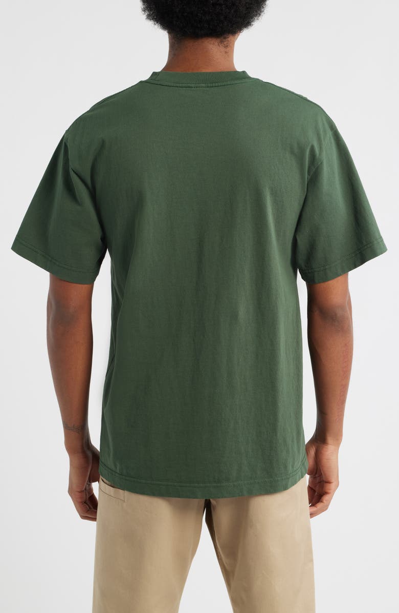 SANTO STUDIO Old English Cotton Graphic T-Shirt, Alternate, color, Green