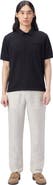 GOBI Mongolian Cashmere Men's Cotton Silk Cashmere Blend Polo Shirt