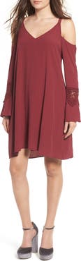 ASTR the Label ASTR Cold Shoulder Shift Dress