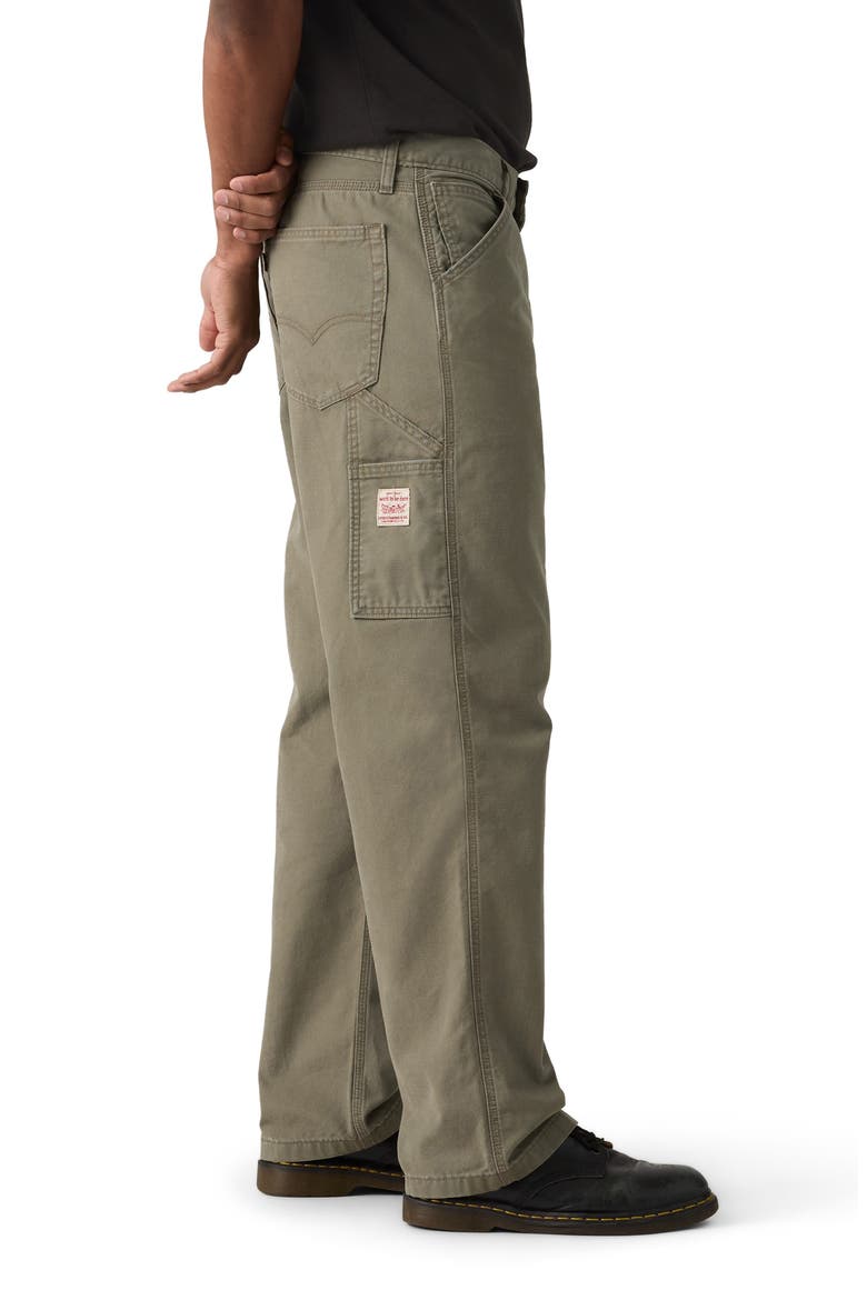 568™ Loose Straight Leg Carpenter Jeans, Alternate, color, DRIED OREGANO LW CANVAS