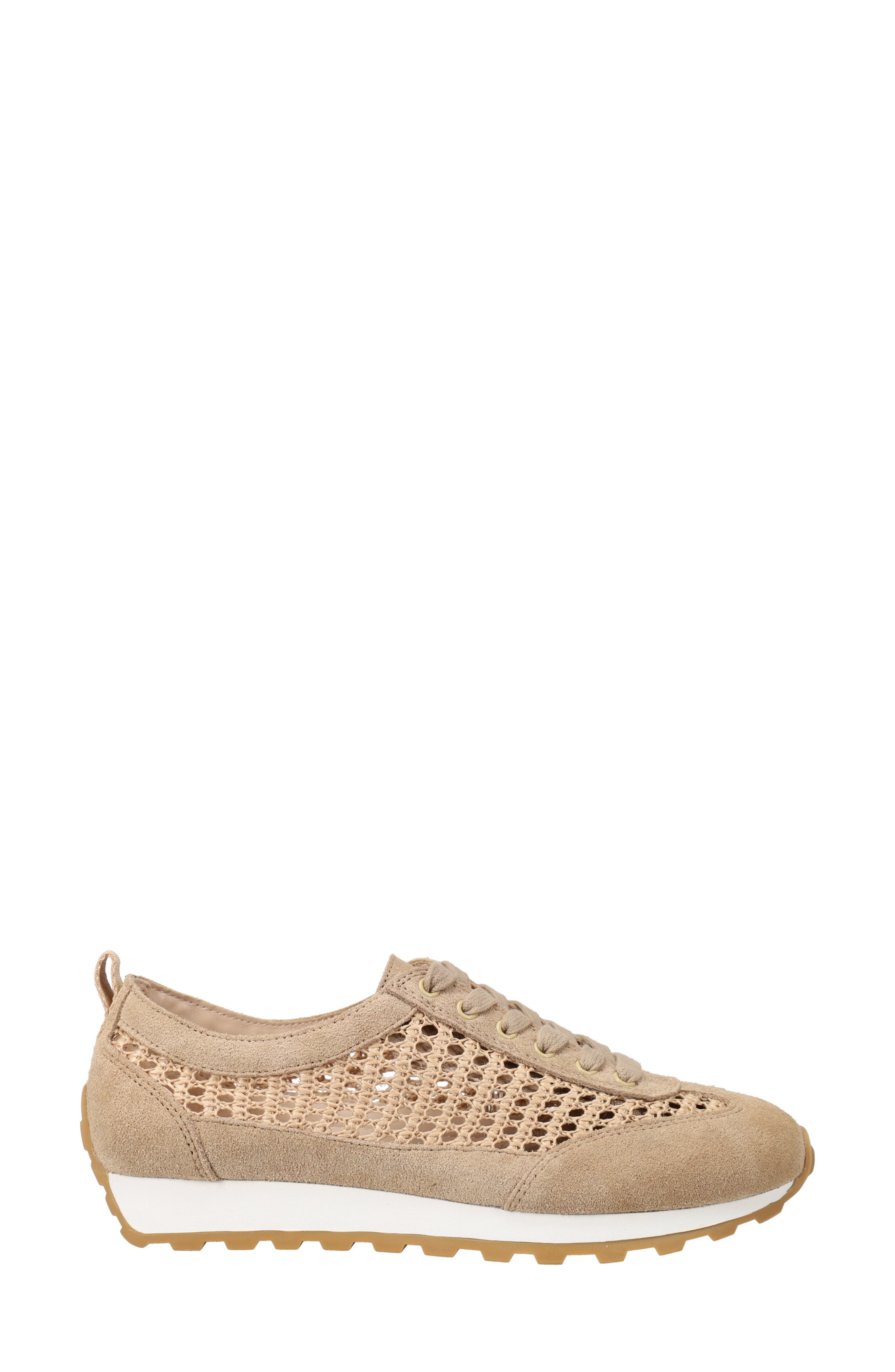 Kimsy Lace-Up Sneaker, Alternate, color, ECRU
