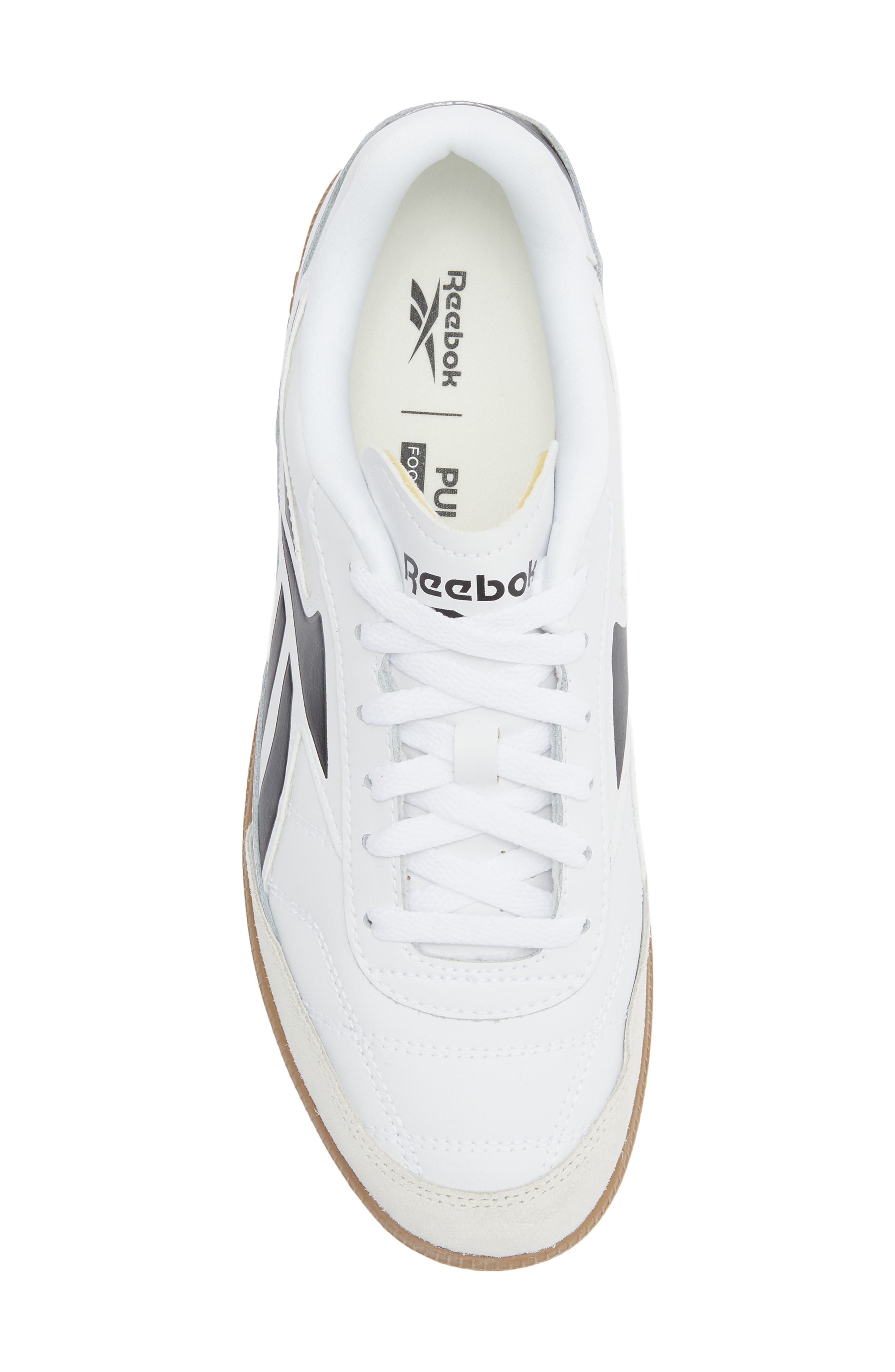 Reebok Finale Low Top Sneaker, Alternate, color, White/ Black/ Barelygrey