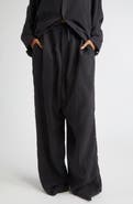 Balenciaga Fluid Cupro Tailored Pants