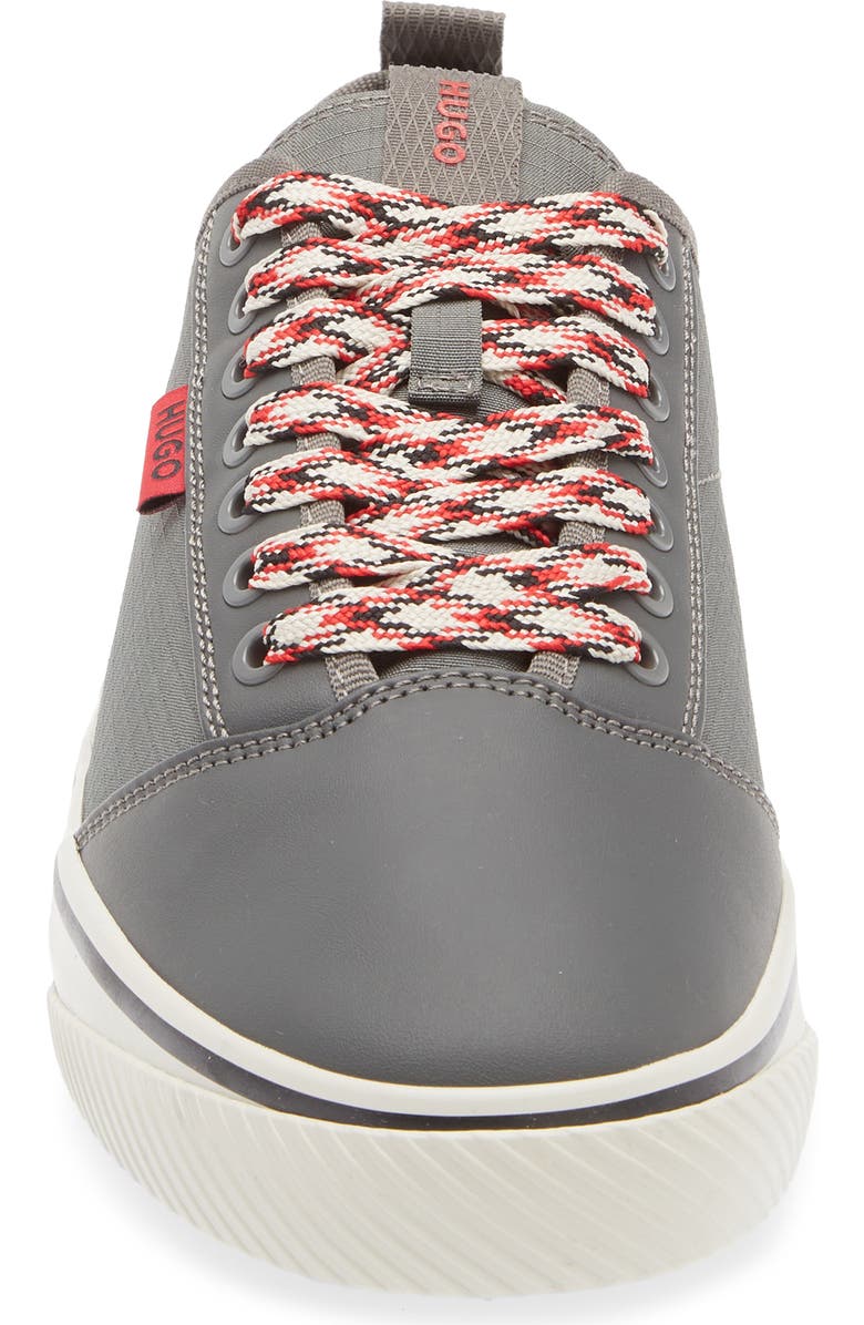 BOSS Dyer Tennis Sneaker, Alternate, color, Dark Grey