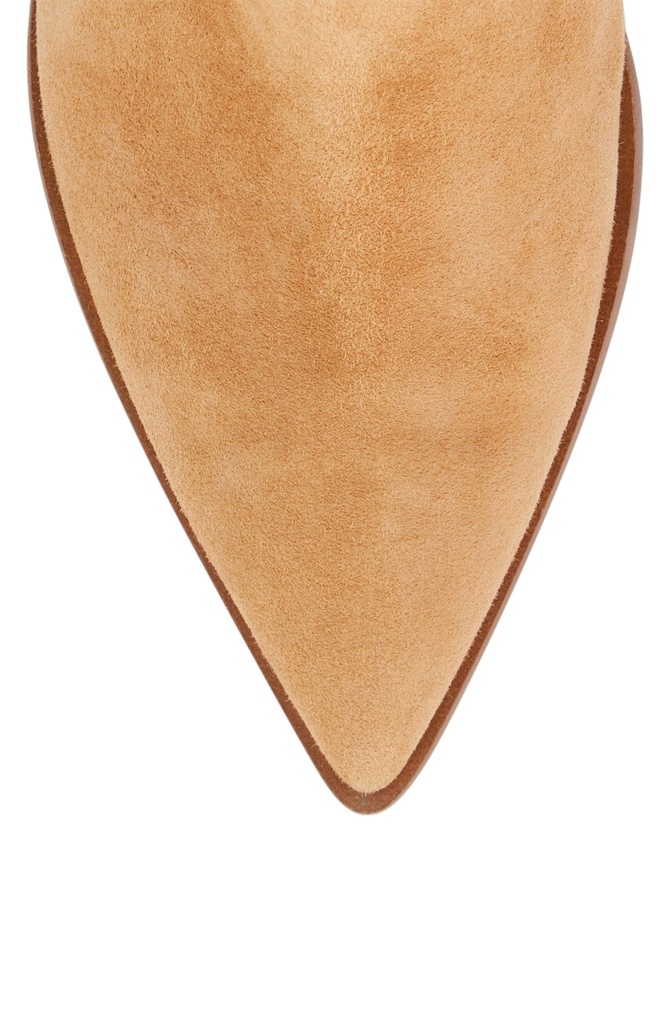 Aquazzura Boogie Western Boot, Alternate, color, Camel