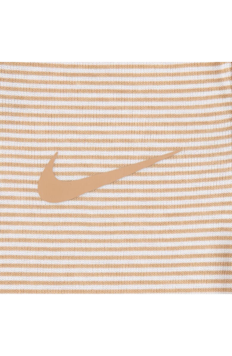 Nike Essentials 3-Pack Assorted Bodysuits, Alternate, color, Pale Ivory Heather