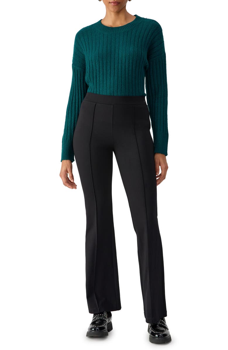 Sanctuary Lana Pintuck Flare Leggings, Alternate, color,