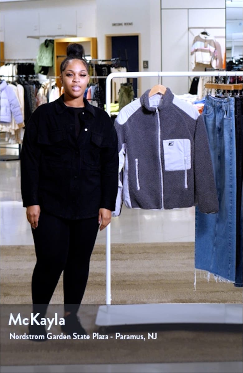 Reversible Faux Shearling Jacket, sales video thumbnail