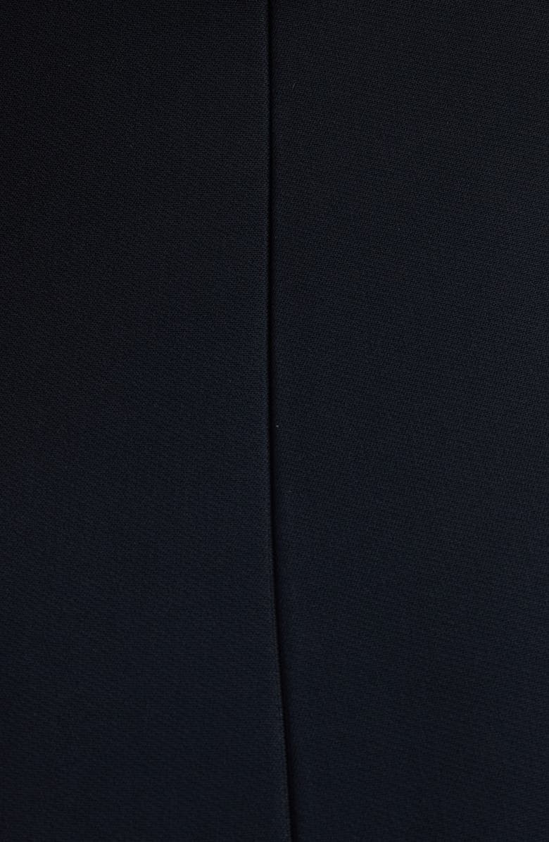 Givenchy Long Kick Back Stretch Trumpet Skirt, Alternate, color, Black