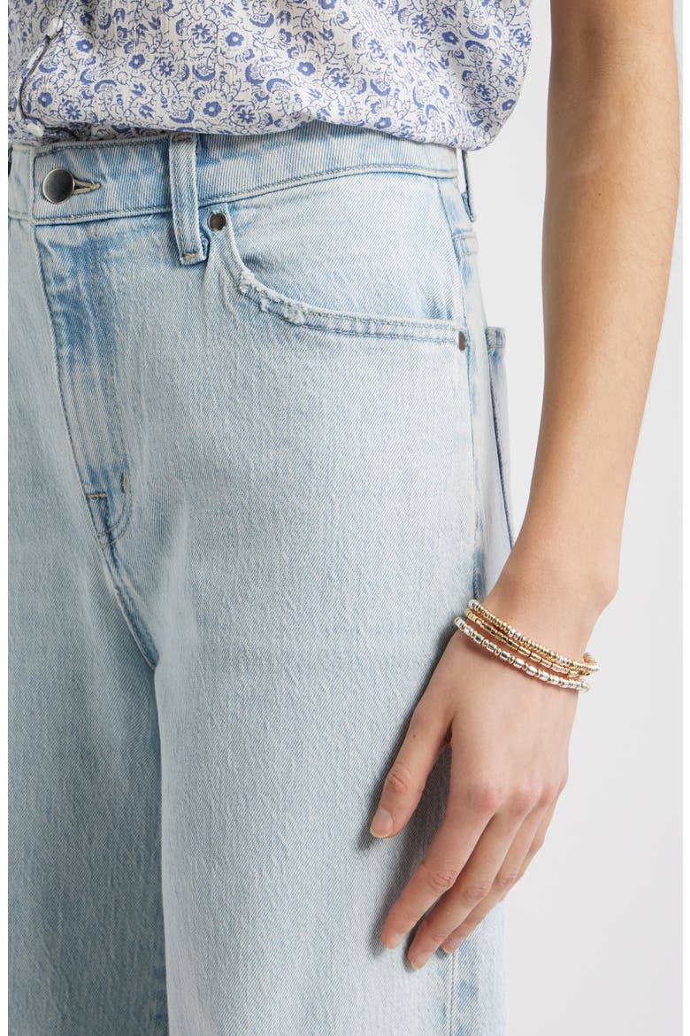 High Waist Wide Leg Jeans, Alternate, color, EXTREME WASH