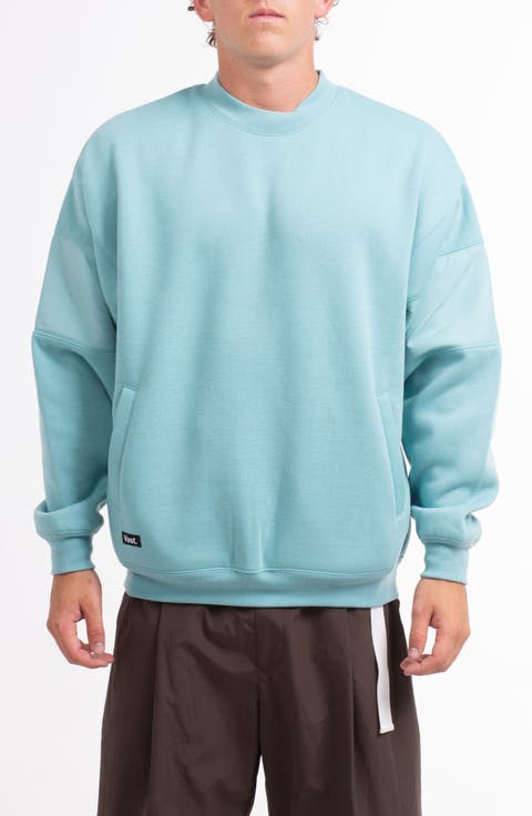 Mock Neck Fleece Sweater