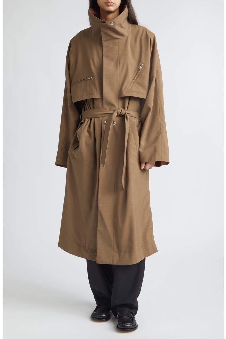 Marghera Convertible Coat, Alternate, color, BEIGE