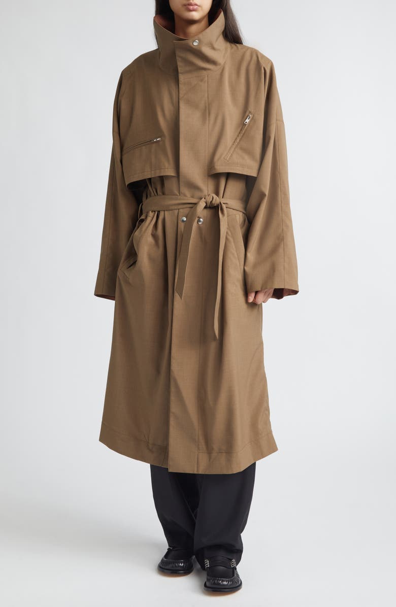 Magliano Marghera Convertible Coat, Alternate, color, Beige