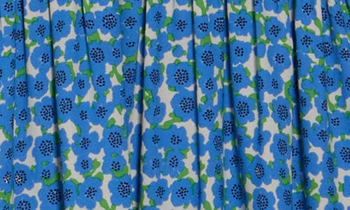 MAX STUDIO MAX STUDIO SMOCKED FLUTTER SLEEVE MAXI DRESS