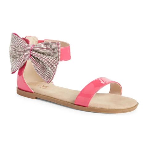 Kids' Miss Cambelle Bow Ankle Strap Sandal