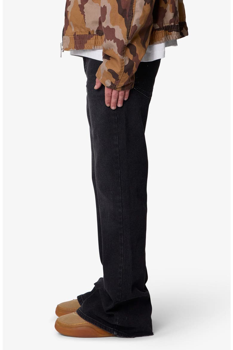 Super Flare Jeans, Alternate, color, WESTERN BLACK