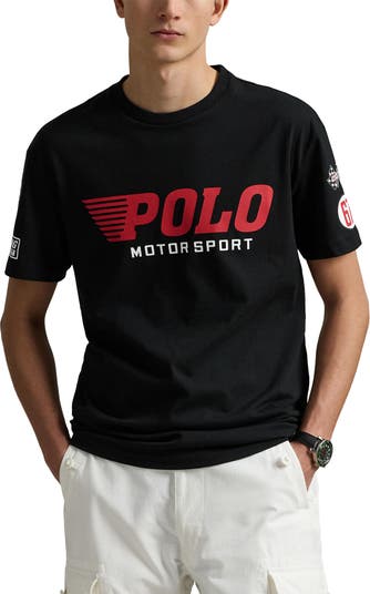 新着！POLO Ralph Lauren☆MotorsportsプリントTシャツ Polo Ralph Lauren Classic Fit Motorsport Graphic T-Shirt