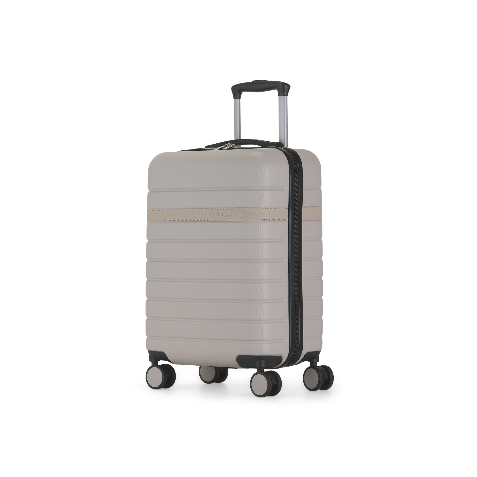 bugatti Lisbon 2 Piece Hardside Luggage Set with Expansion, Alternate, color, Sand