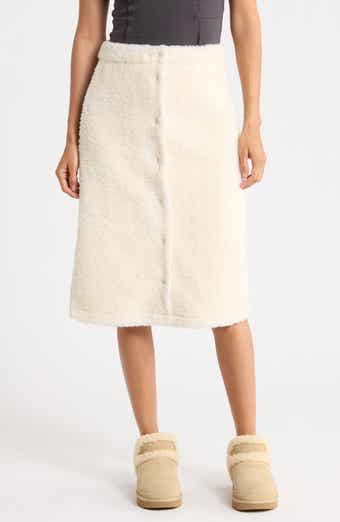 Kaleo Chateau Plush & Knit Skirt