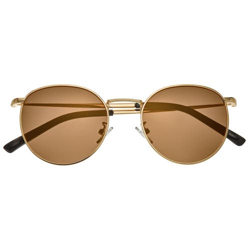 Simplify Dade Polarized Sunglasses In Gold/brown