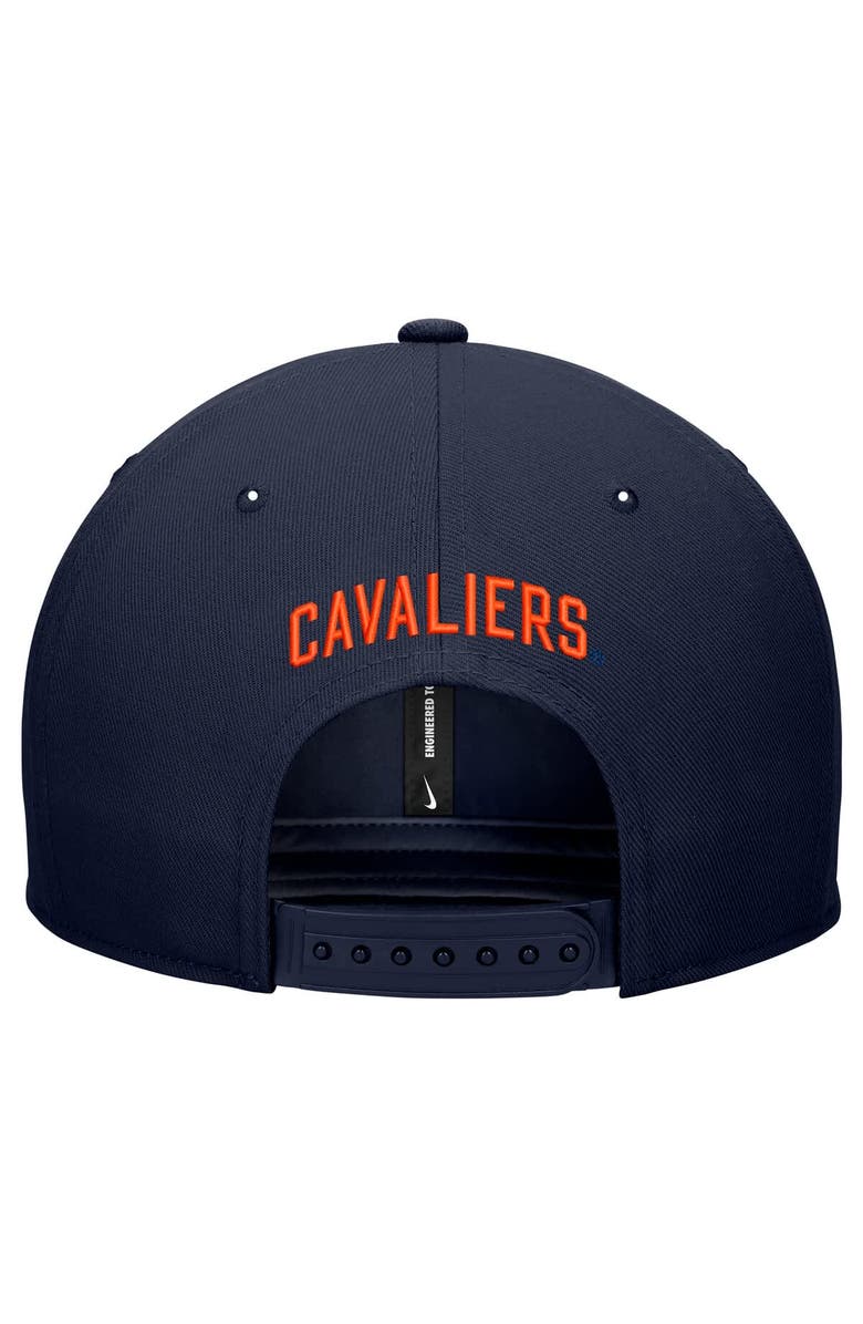 Nike Men's Nike Navy Virginia Cavaliers Pro Snapback Hat, Alternate, color, Navy