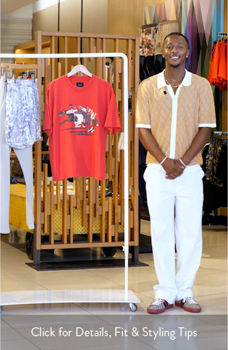 Derby Cotton Graphic T-Shirt, sales video thumbnail