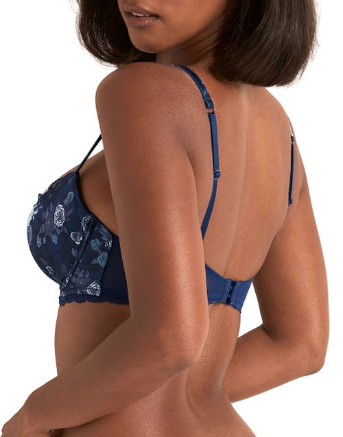 Adore Me Elsie Contour Balconette Bra In Blue