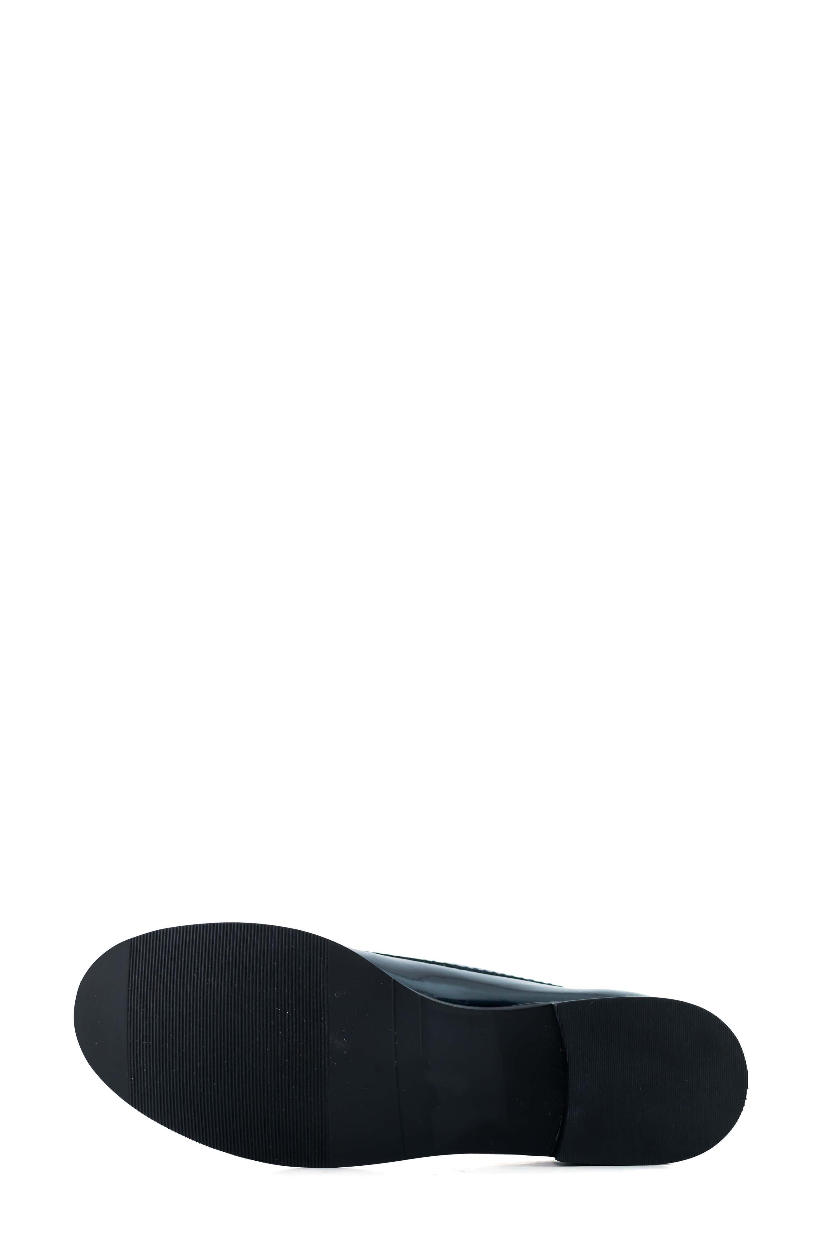 East Village Patent Leather Penny Loafer, Alternate, color, NAVY PATENT