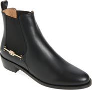FERRAGAMO F Buckle Chelsea Boot