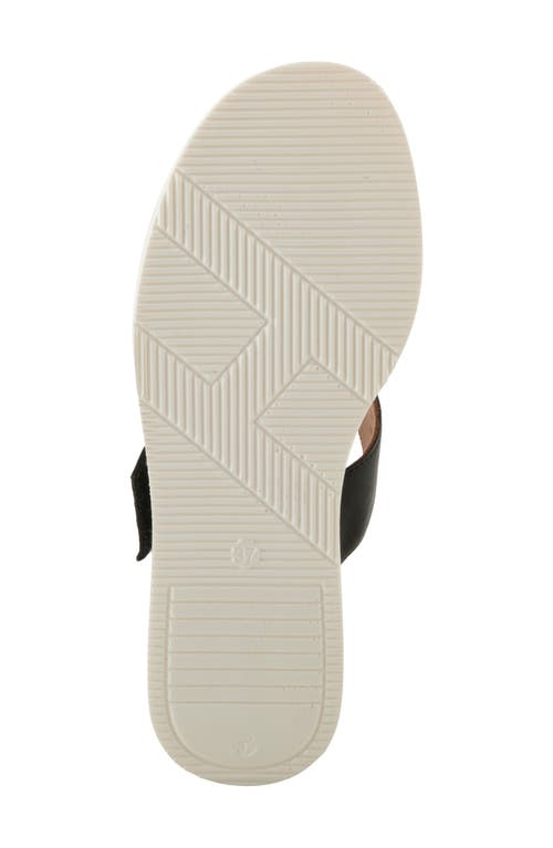Spring Step Seaport Slide Sandal In Black