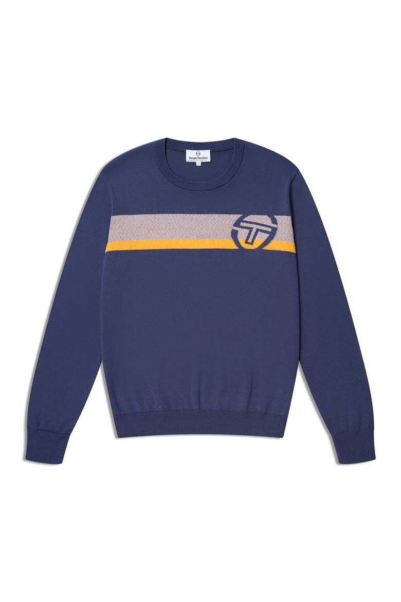 Fausto Crewneck Sweater, Alternate, color, KEY LARGO